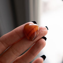 Load image into Gallery viewer, Custom Made Carnelian Three of Swords Pendant