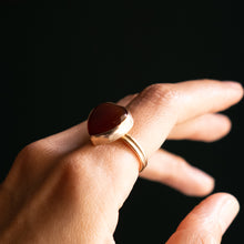 Load image into Gallery viewer, Size 9.25 Carnelian Ring
