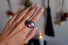 Load image into Gallery viewer, Size 7 Purple Labradorite ring