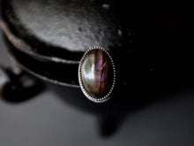 Load image into Gallery viewer, Size 9 Purple Labradorite ring