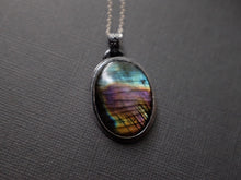 Load image into Gallery viewer, Multicolor Labradorite pendant