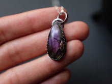 Load image into Gallery viewer, Purple Labradorite* pendant - web