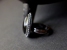 Load image into Gallery viewer, Size 7-7.25 Black Onyx ring