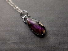 Load image into Gallery viewer, Purple Labradorite* pendant - web
