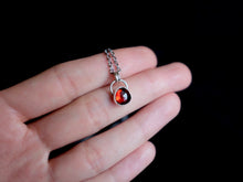 Load image into Gallery viewer, Rose Cut Garnet Pendant 2