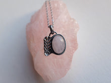 Load image into Gallery viewer, Growth Rose Quartz pendant