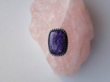 Load image into Gallery viewer, Made to size Charoite ring