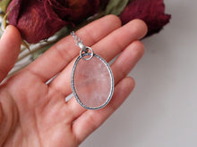 Load image into Gallery viewer, Rose Quartz Pendant 3