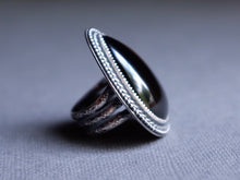 Load image into Gallery viewer, Size 7.25 Black Onyx ring