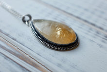 Load image into Gallery viewer, Statement Citrine Solar Plexus Pendant