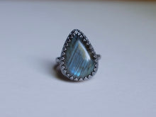 Load image into Gallery viewer, Size 10 Labradorite Ring