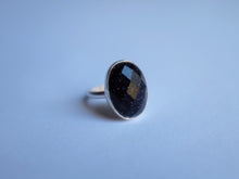 Load image into Gallery viewer, Blue Goldstone ring - Made to order