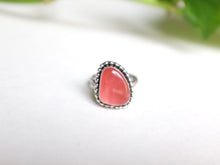Load image into Gallery viewer, Size 6.75 Rhodochrosite Ring