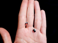 Load image into Gallery viewer, Garnet Drop Earrings 2