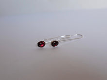 Load image into Gallery viewer, Garnet Drop Earrings