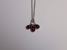 Load image into Gallery viewer, Triple Garnet Pendant