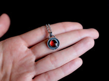 Load image into Gallery viewer, Garnet Shadow Pendant