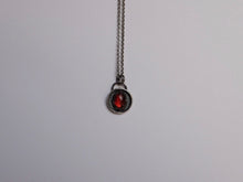 Load image into Gallery viewer, Garnet Shadow Pendant 4