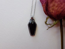 Load image into Gallery viewer, Vampira Coffin Pendant