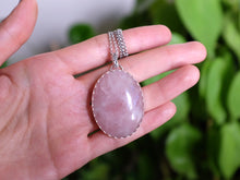 Load image into Gallery viewer, Rose Quartz Pendant