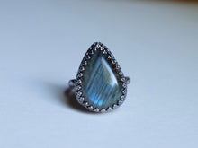 Load image into Gallery viewer, Size 10 Labradorite Ring