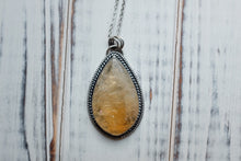 Load image into Gallery viewer, Statement Citrine Solar Plexus Pendant