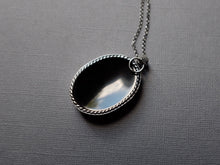 Load image into Gallery viewer, Black Obsidian pendant