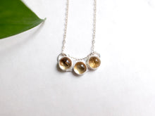 Load image into Gallery viewer, Triple Citrine Pendant