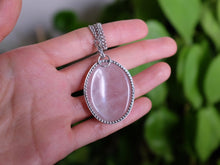 Load image into Gallery viewer, Rose Quartz Pendant
