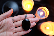 Load image into Gallery viewer, Black Obsidian pendant