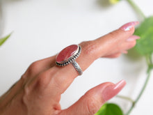 Load image into Gallery viewer, Size 10.5 Rhodochrosite Ring