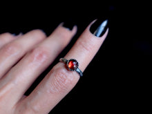 Load image into Gallery viewer, Size 6 Garnet ring