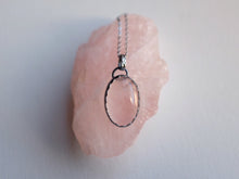 Load image into Gallery viewer, Soothe Rose Quartz pendant