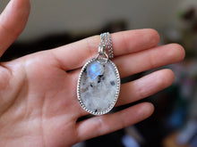 Load image into Gallery viewer, Rainbow Moonstone Pendant