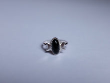 Load image into Gallery viewer, Triple Moon Goddess Onyx ring - Made to order