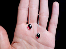 Load image into Gallery viewer, Garnet Drop Earrings
