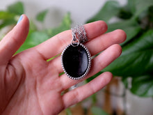 Load image into Gallery viewer, Black Obsidian Pendant - Celtic