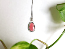 Load image into Gallery viewer, Rhodochrosite Pear Shaped Pendant