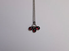 Load image into Gallery viewer, Triple Garnet Pendant 2