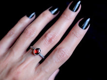 Load image into Gallery viewer, Size 7.5 Garnet ring