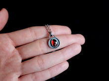 Load image into Gallery viewer, Garnet Shadow Pendant 3