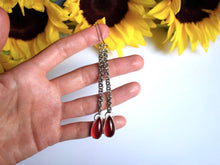 Load image into Gallery viewer, Carnelian Earrings