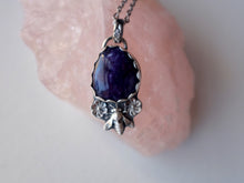 Load image into Gallery viewer, Honey Charoite pendant