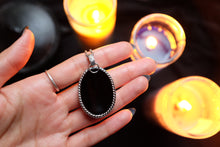 Load image into Gallery viewer, Black Obsidian pendant