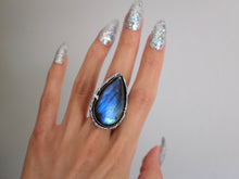 Load image into Gallery viewer, Made to order - Labradorite Statement Ring