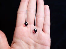 Load image into Gallery viewer, Garnet Drop Earrings 3