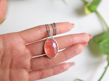 Load image into Gallery viewer, Rhodochrosite Oval Pendant