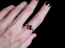 Load image into Gallery viewer, Size 9 Garnet ring