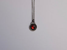 Load image into Gallery viewer, Garnet Shadow Pendant 2