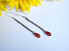 Load image into Gallery viewer, Carnelian Earrings